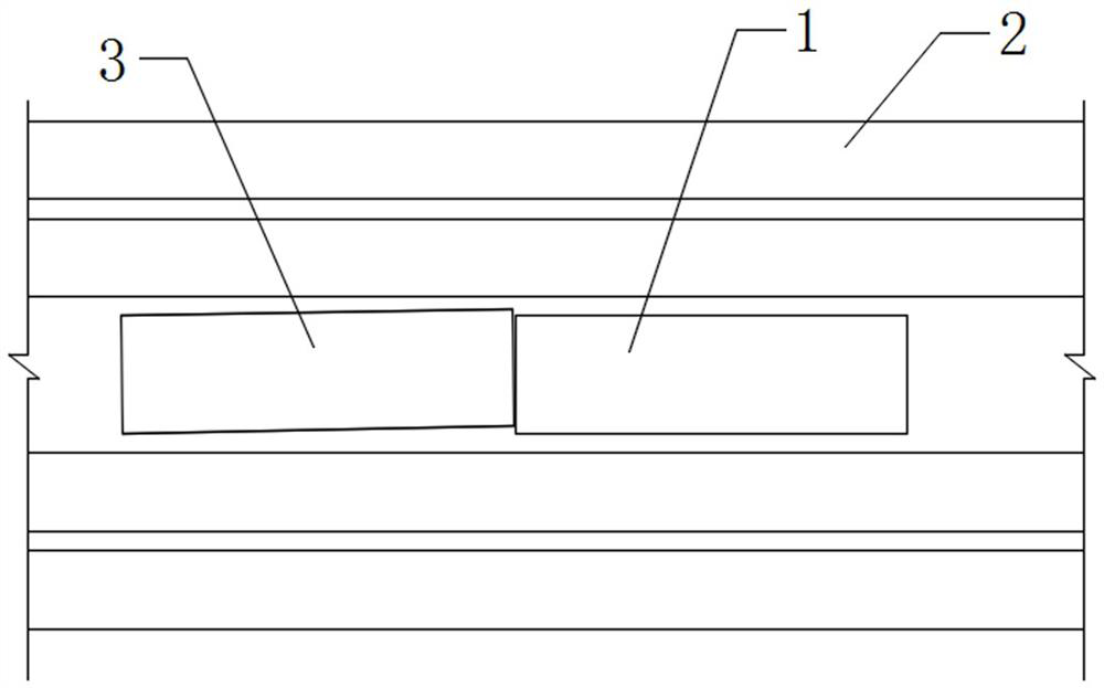 Underground box body structure correction method based on BIM