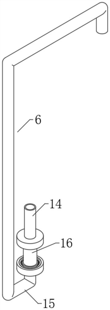 Plastic spraying equipment capable of preventing paint from caking for tubular electromechanical parts