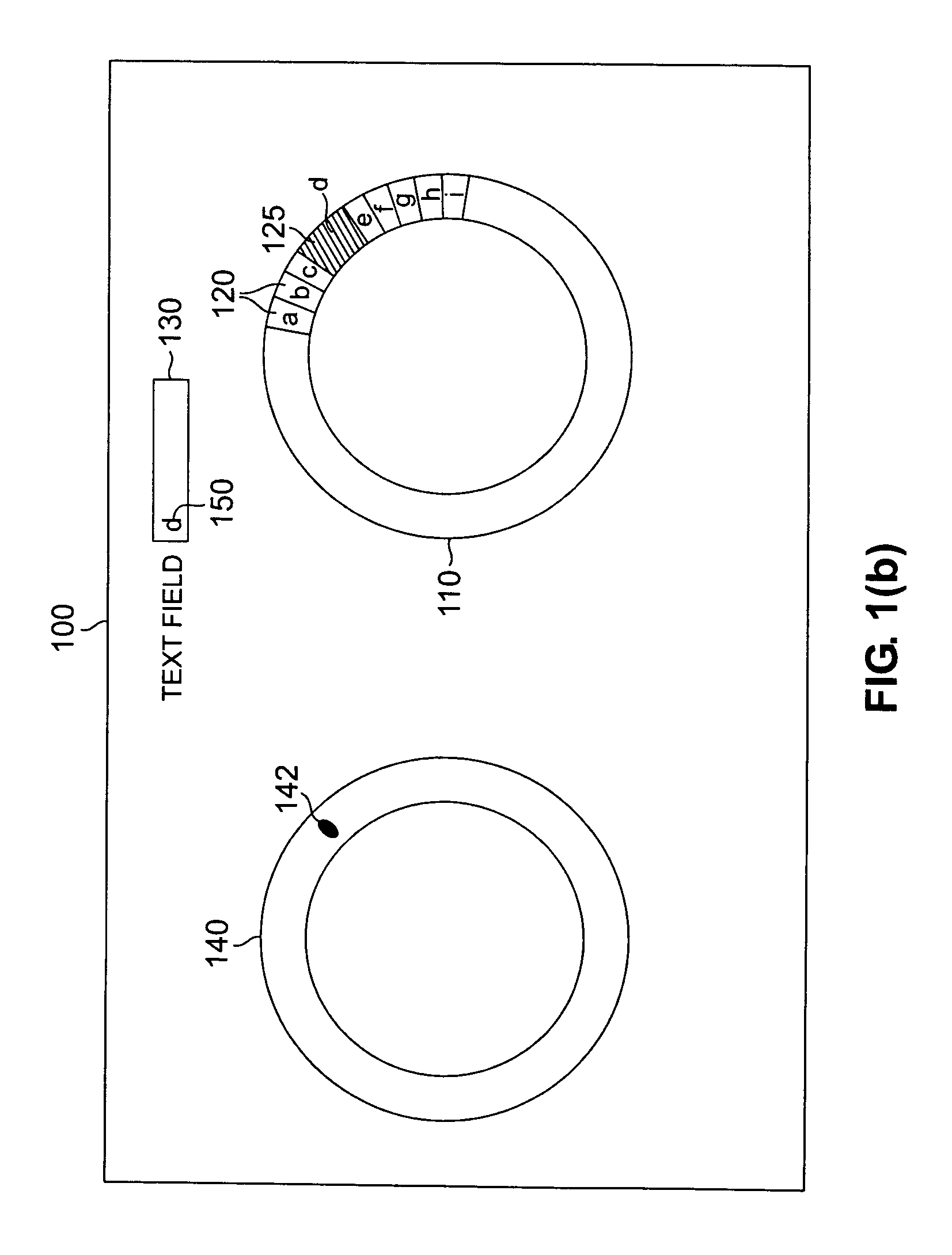 User input for an electronic device employing a touch-sensor