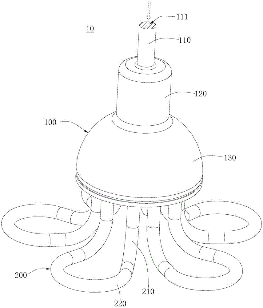 Plant growth and development promoting lamp