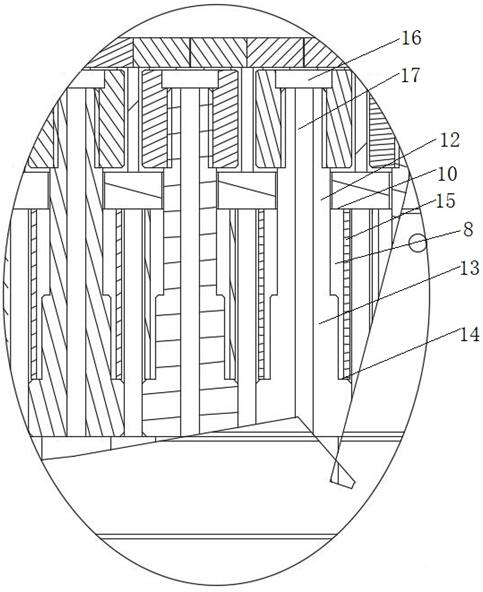 Rapid and reliable heat conduction material separating mechanism