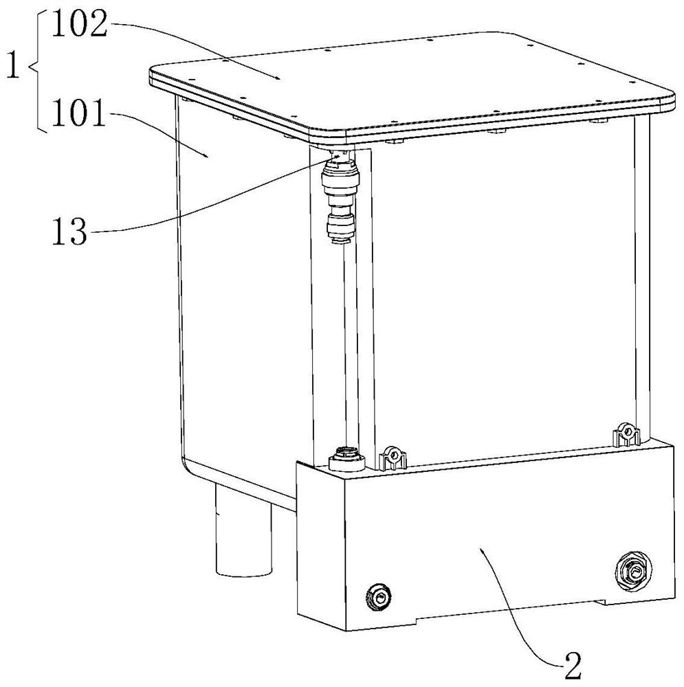 Pressure water supply device