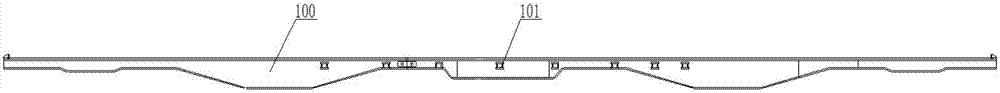 Erection construction method for single-line box beams and double-line box beam of elevated station