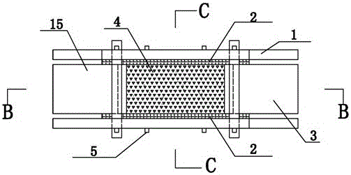 Shear cell and test method suitable for rock joint shear-seepage coupling test