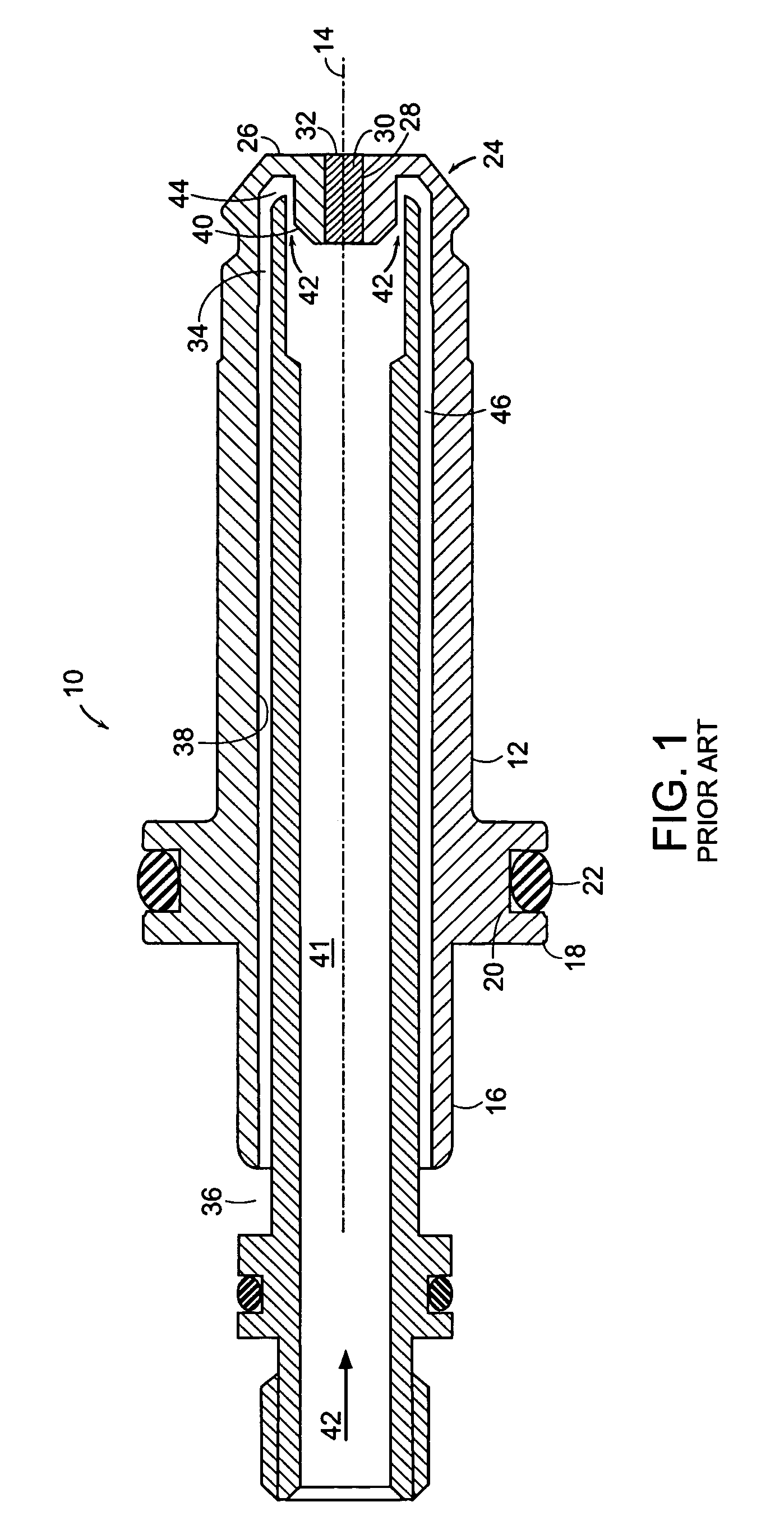 Method and apparatus for alignment of components of a plasma ARC torch