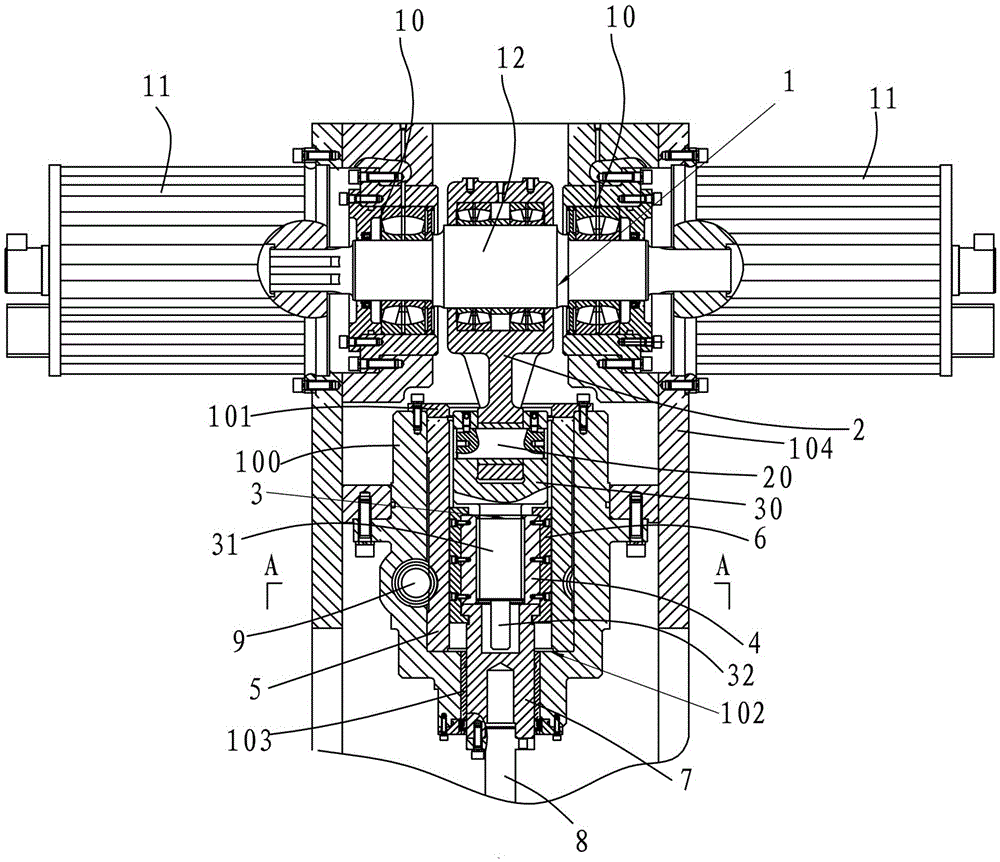 Small eccentric crank connecting rod transmission mechanism with variable punch length