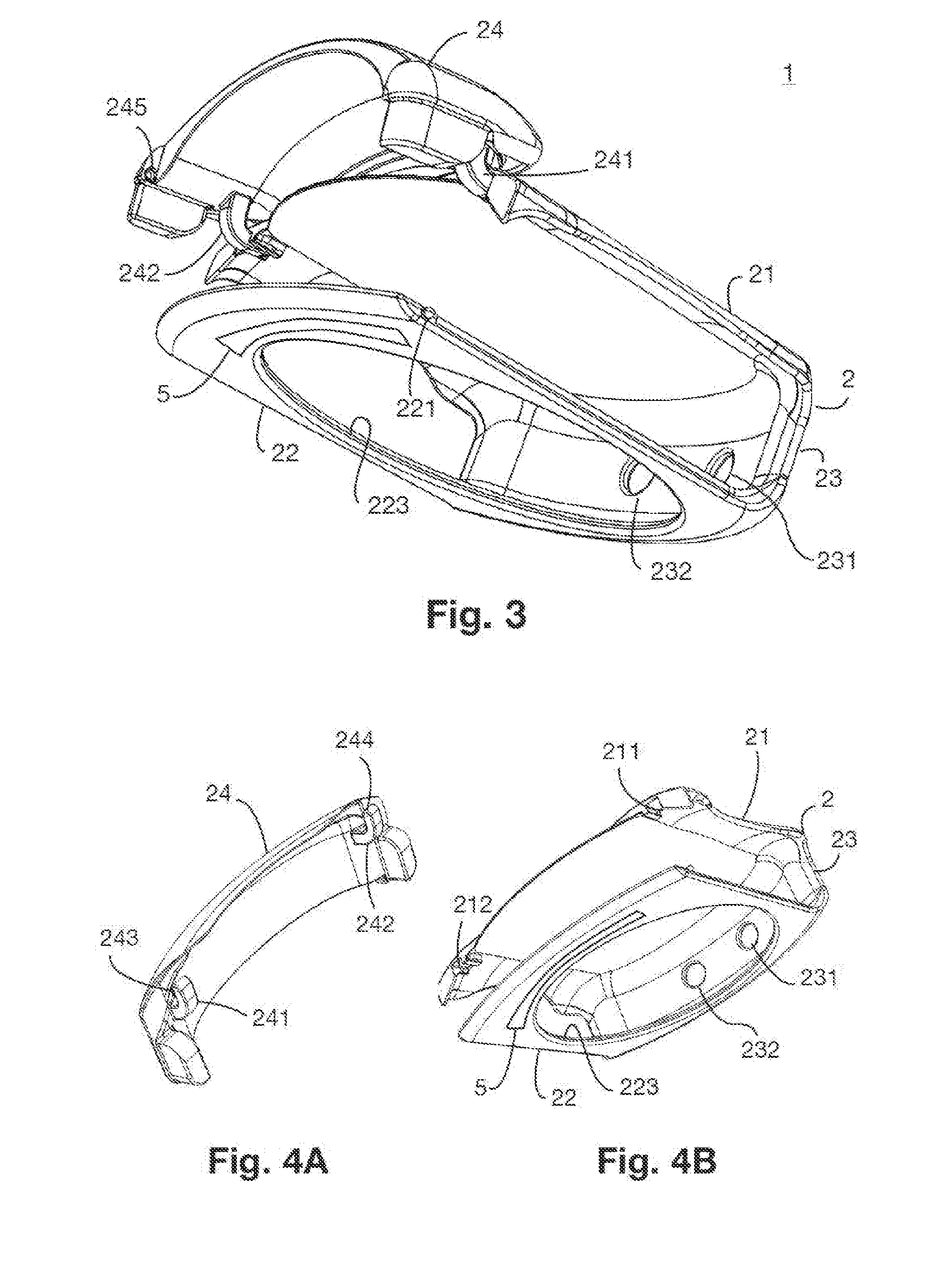 Mobile apparatus able to equip and protect a watch and watch equipped with such a mobile apparatus