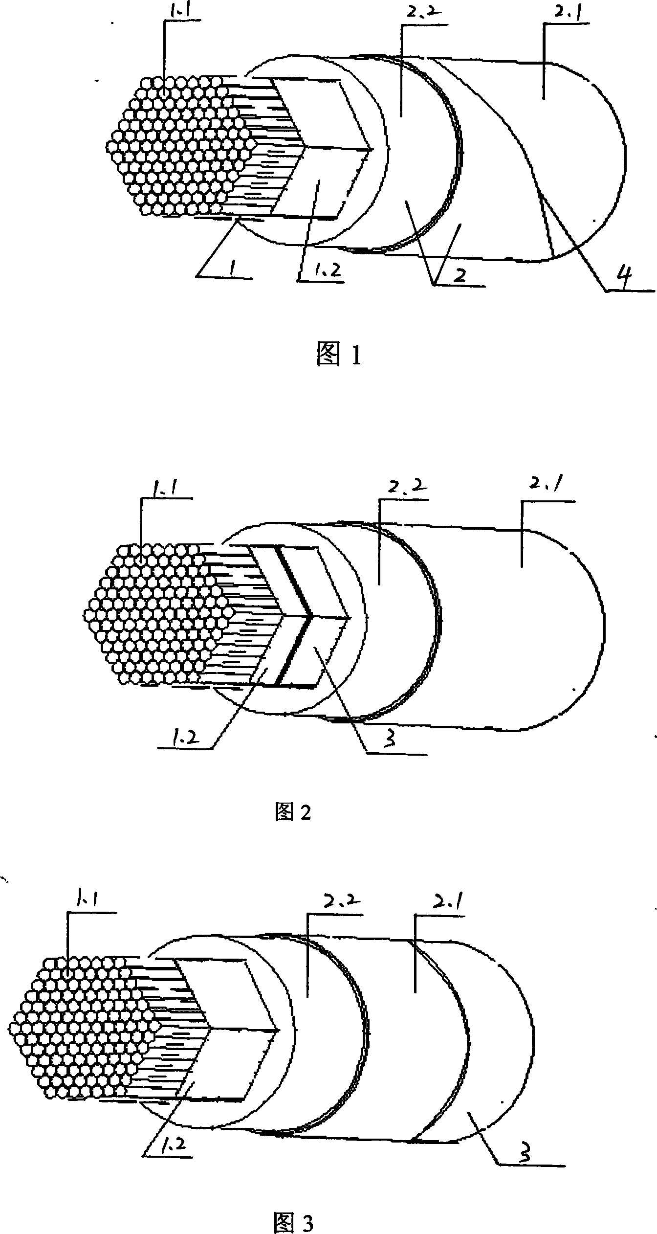 Method for enwinding spiral reinforcement on outer surface of stay cable after being winded with PVF fluoride membrane adhesive tape