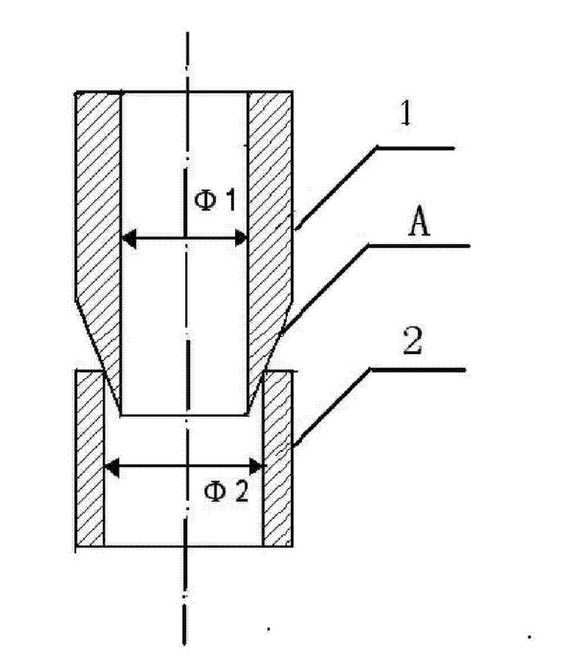 Method for removing the thermal compression welding of copper-aluminum combined pipeline fitting under the assistance of rotary friction