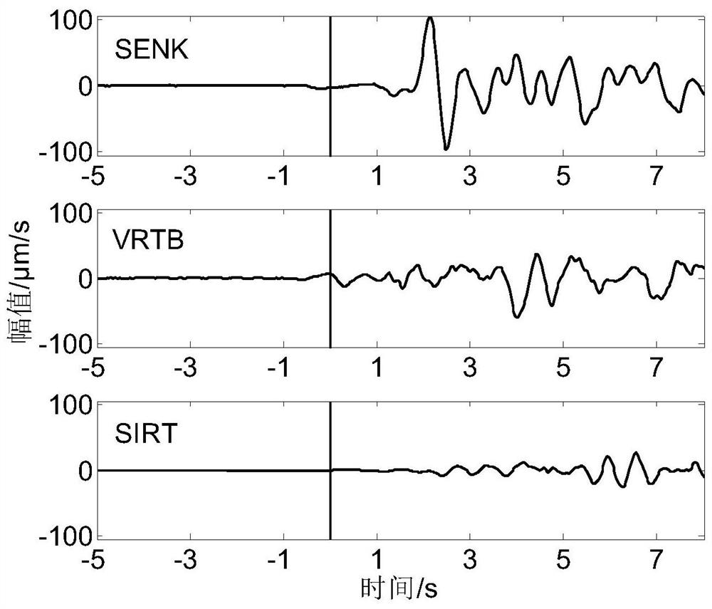 Observation signal amplitude measurement method based on natural seismic source radiation intensity correction