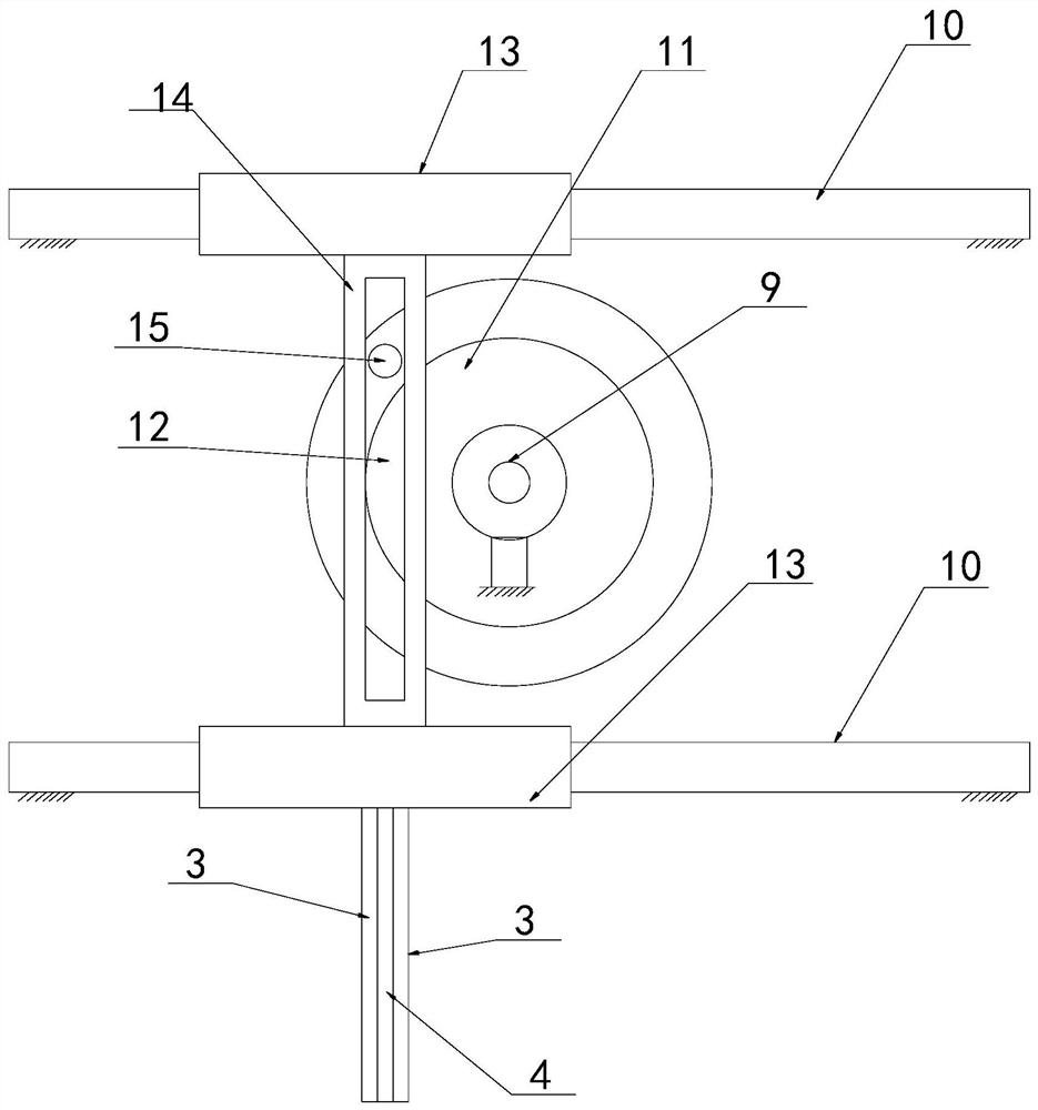 Sine wave based artificial wave making device and sine wave based artificial wave making method