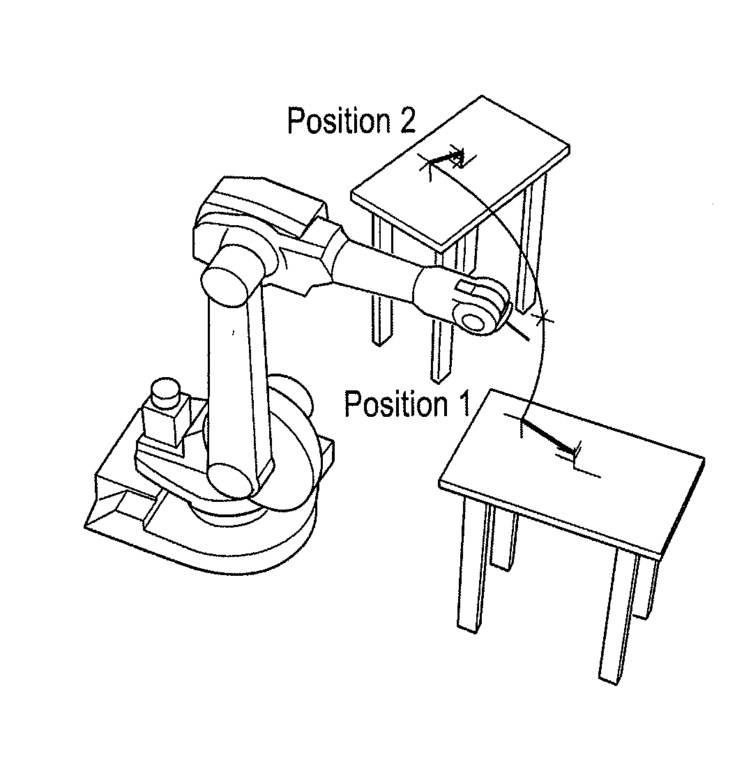 Method and system for optimizing the layout of a robot work cell