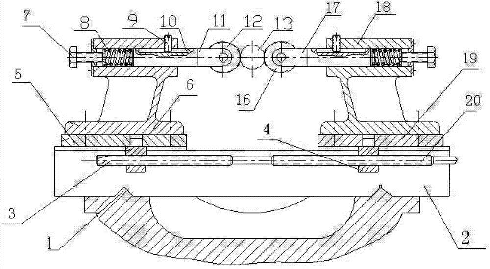 Shaft part double-wheel symmetrical grinding device and process