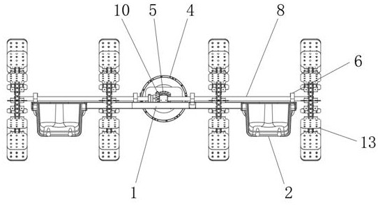 Permanent magnet motor flexible impeller aerator