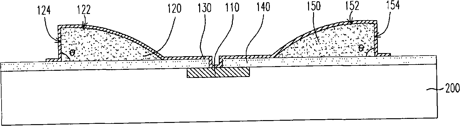 Connection point structure as well as forming method and connecting structure thereof