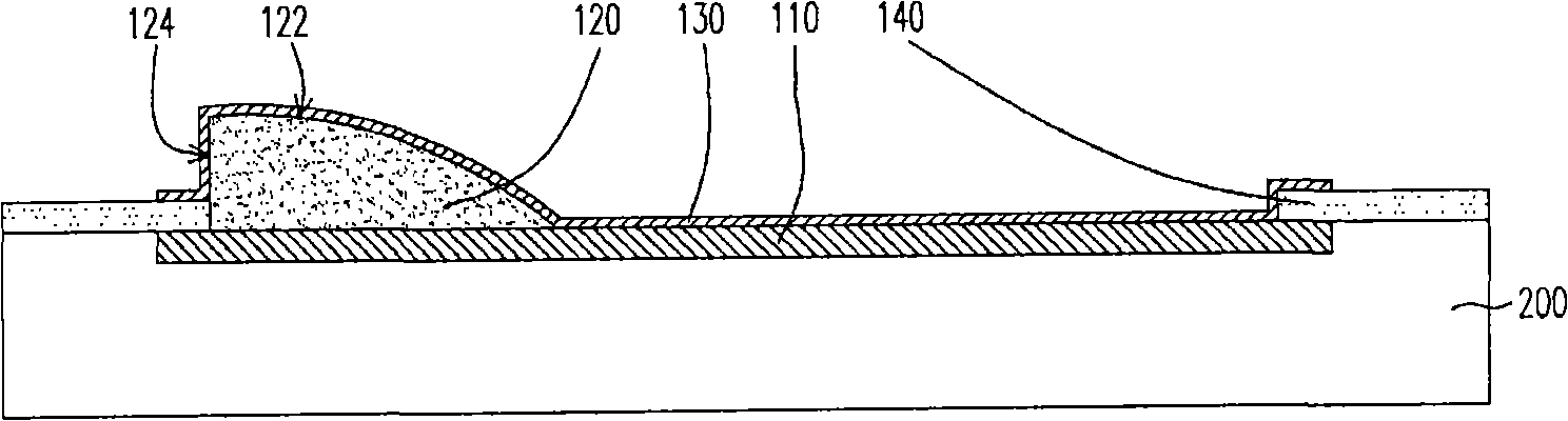 Connection point structure as well as forming method and connecting structure thereof