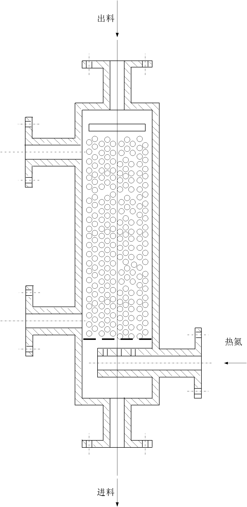 Method and device for reducing volatile matters of o-cresol-formaldehyde epoxy resin