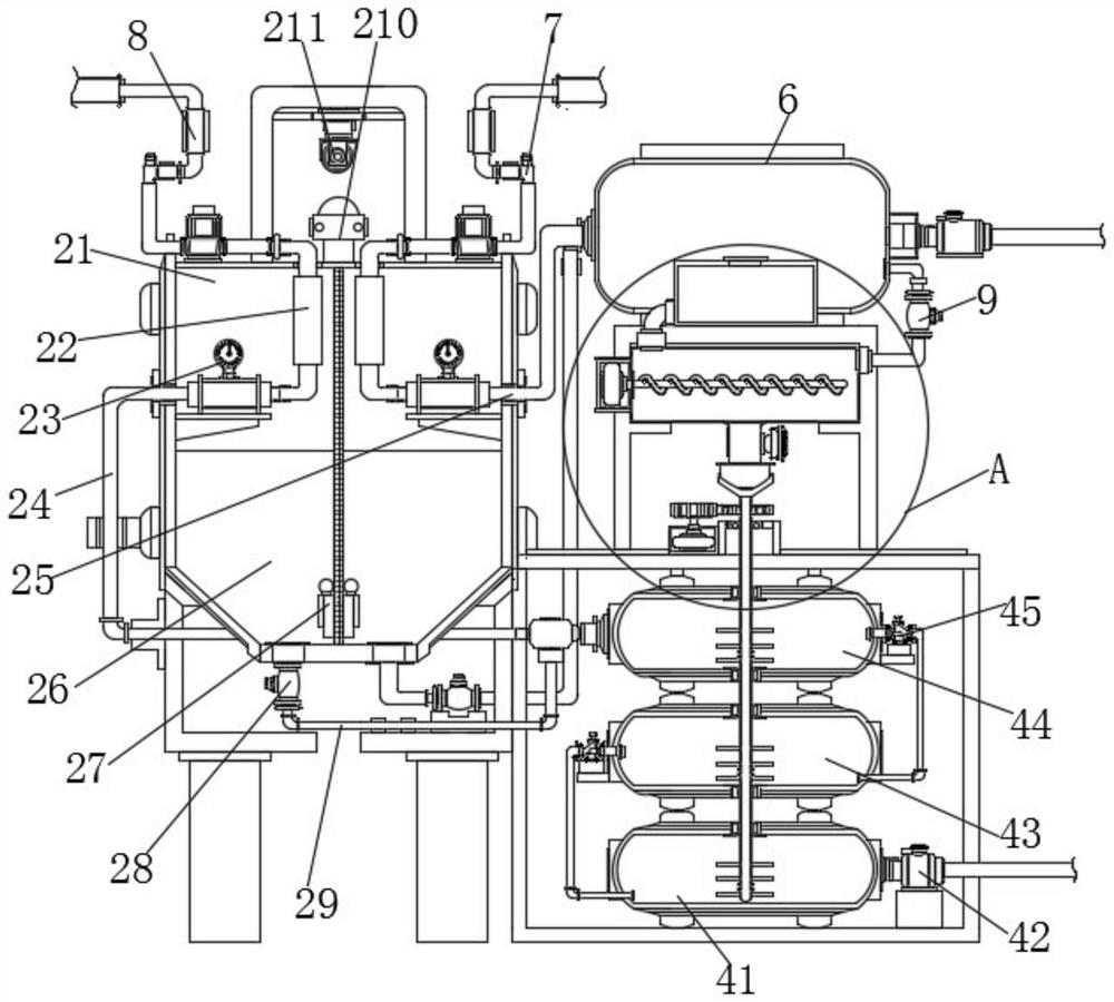 Whole-plant water network monitoring device for thermal power plant