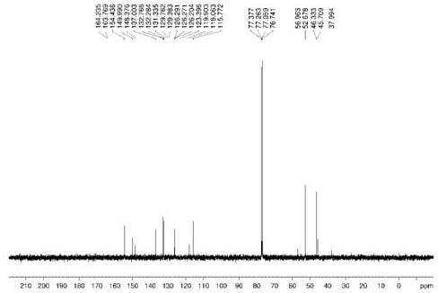 Fluorescent probe based on 1, 8-naphthalimide derivative as well as preparation method and application of fluorescent probe