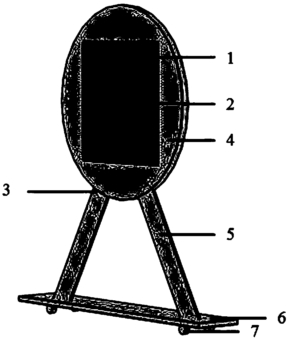 Mixed sound absorbing-insulation device for transformer multi-band noise reduction