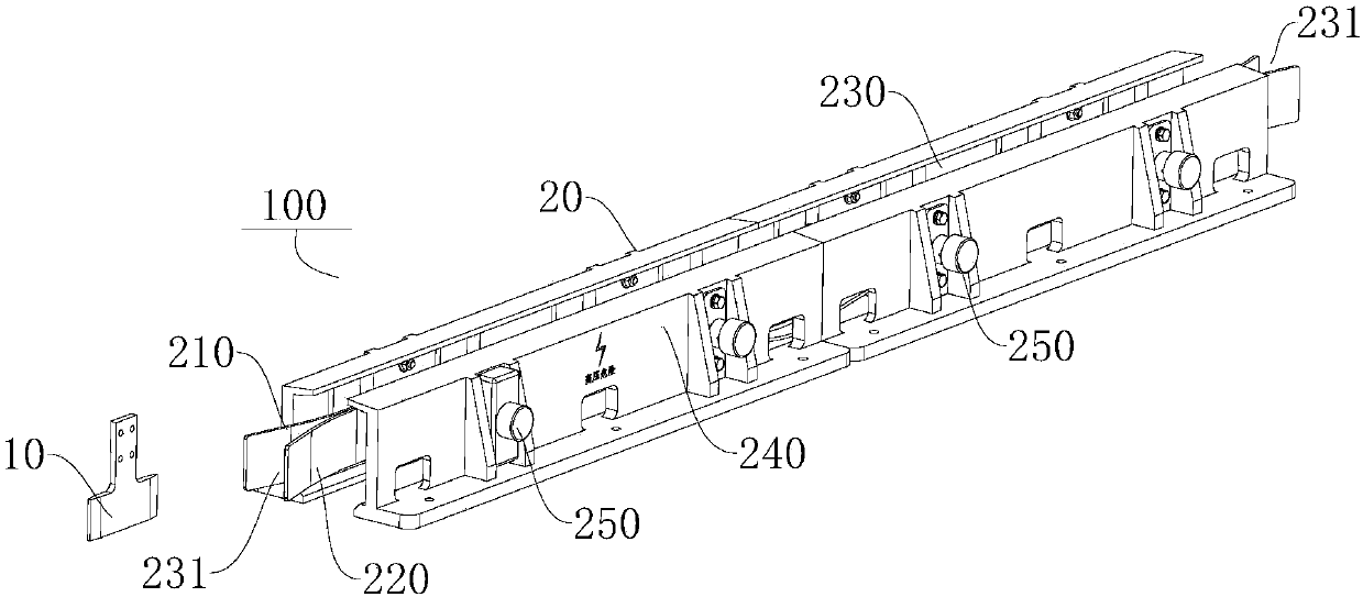 Charging device of rail vehicle and rail transit system