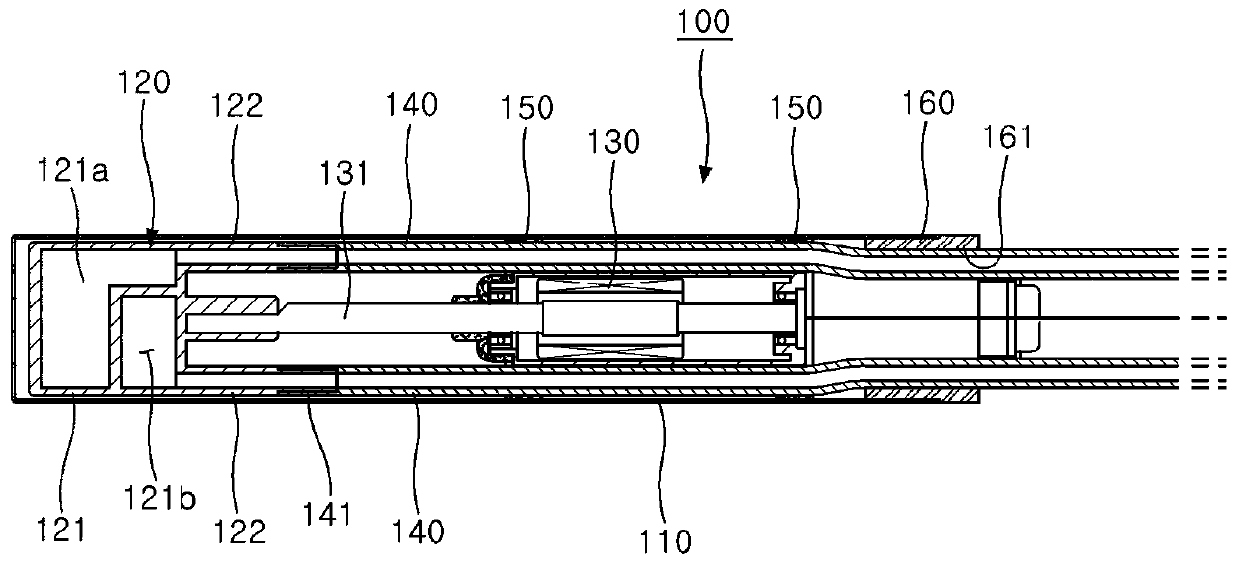 Vibration nozzle for bidet