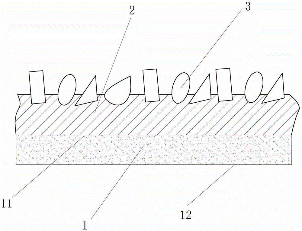 Wall decoration material with function of decomposing formaldehyde and preparation method thereof