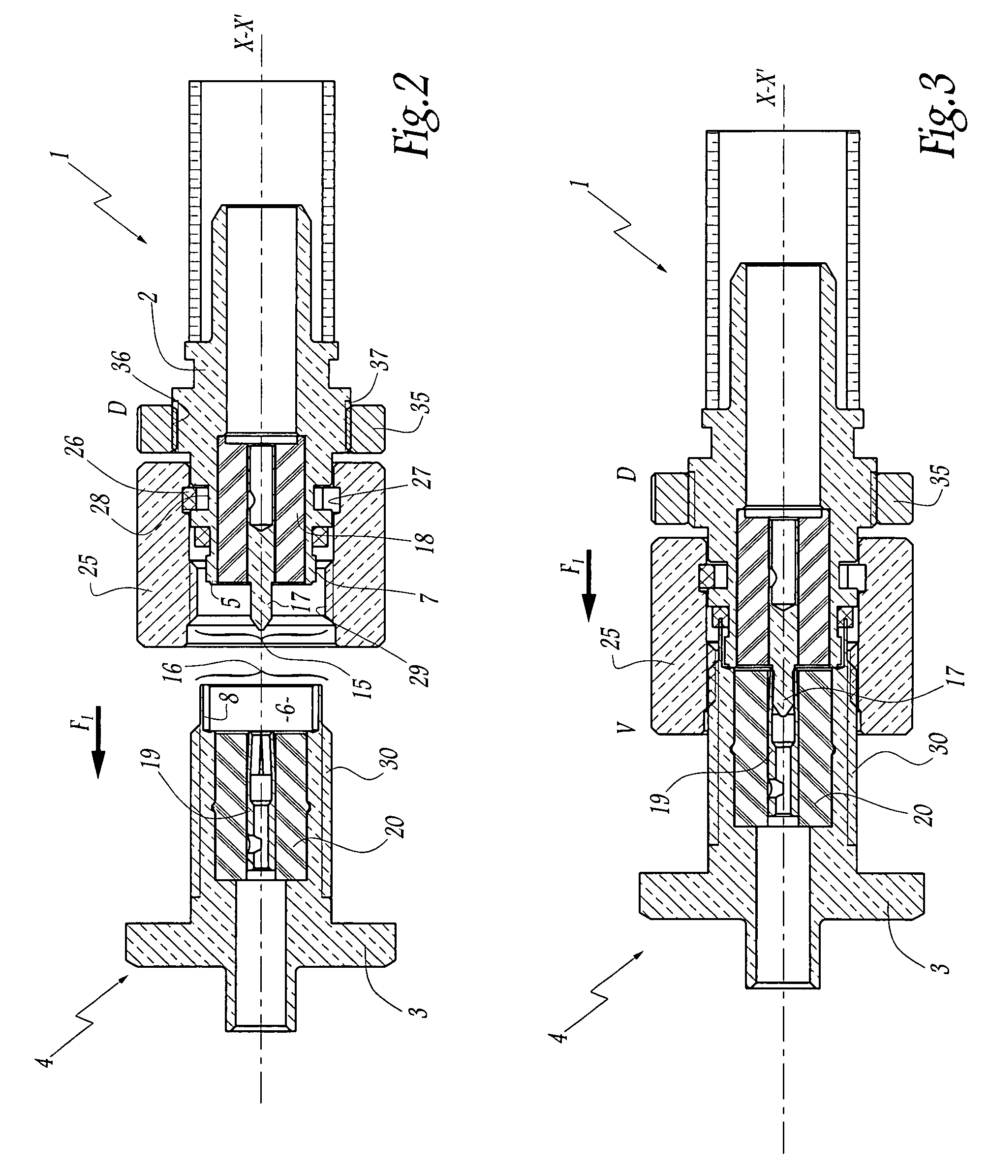 Connector with an anti-unlocking system