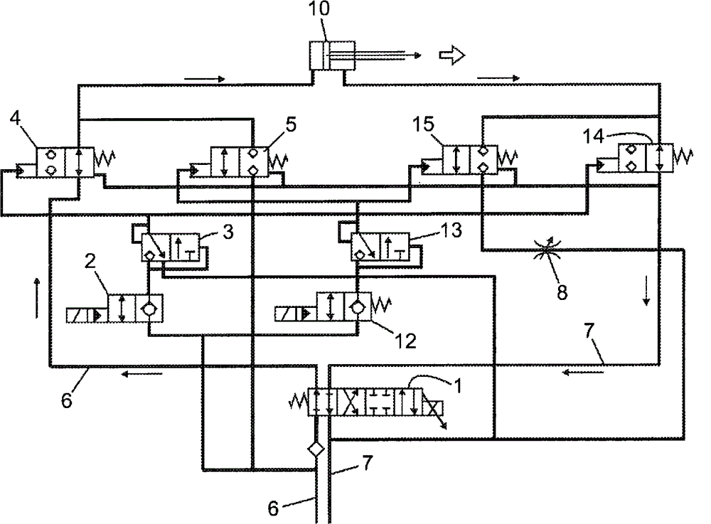 Device for emergency operation of actuators