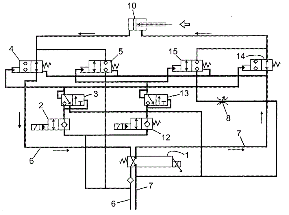 Device for emergency operation of actuators