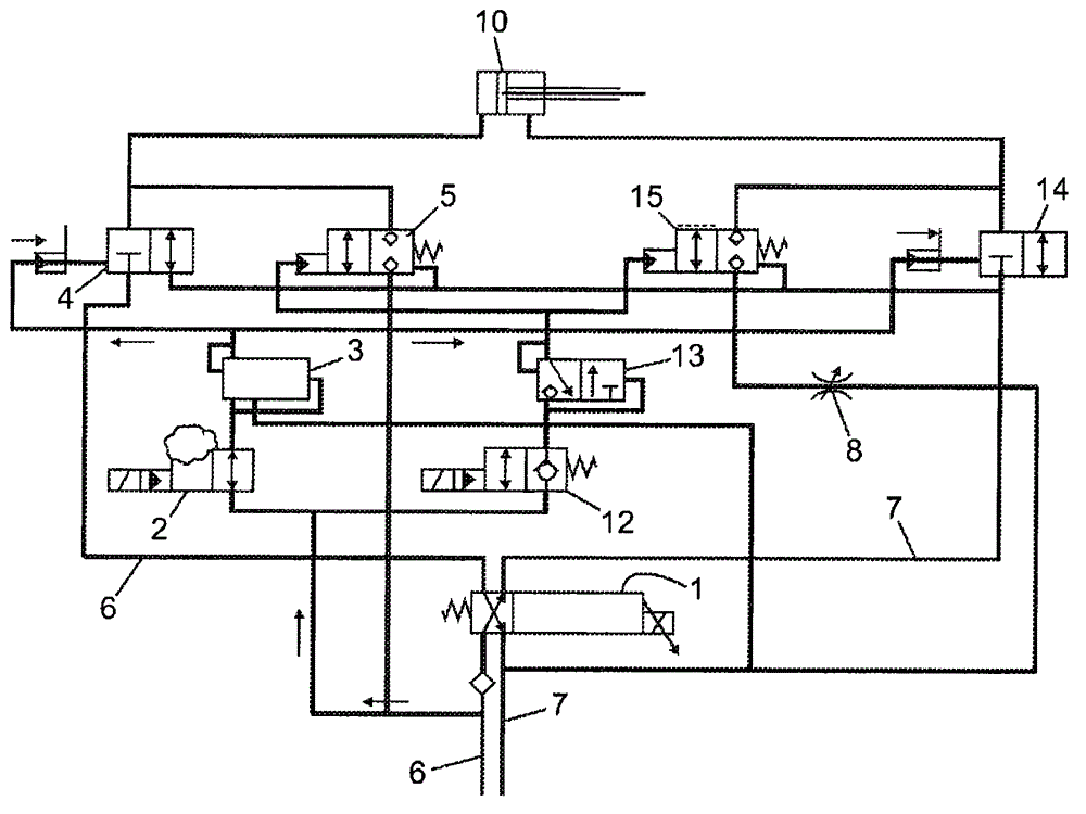 Device for emergency operation of actuators