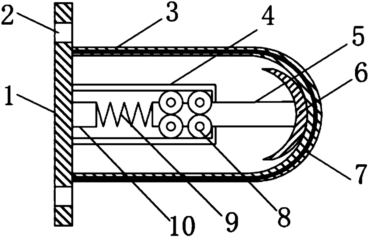 D type rubber fender of connecting device with fender frame