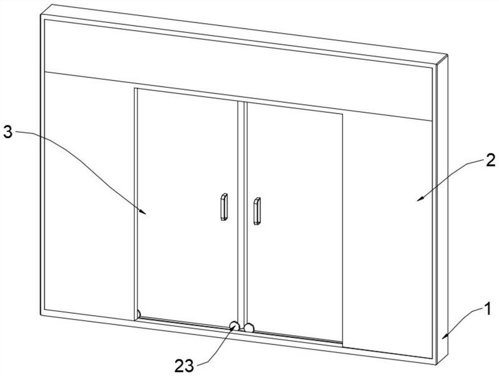Damping type mute track structure applied to sliding door