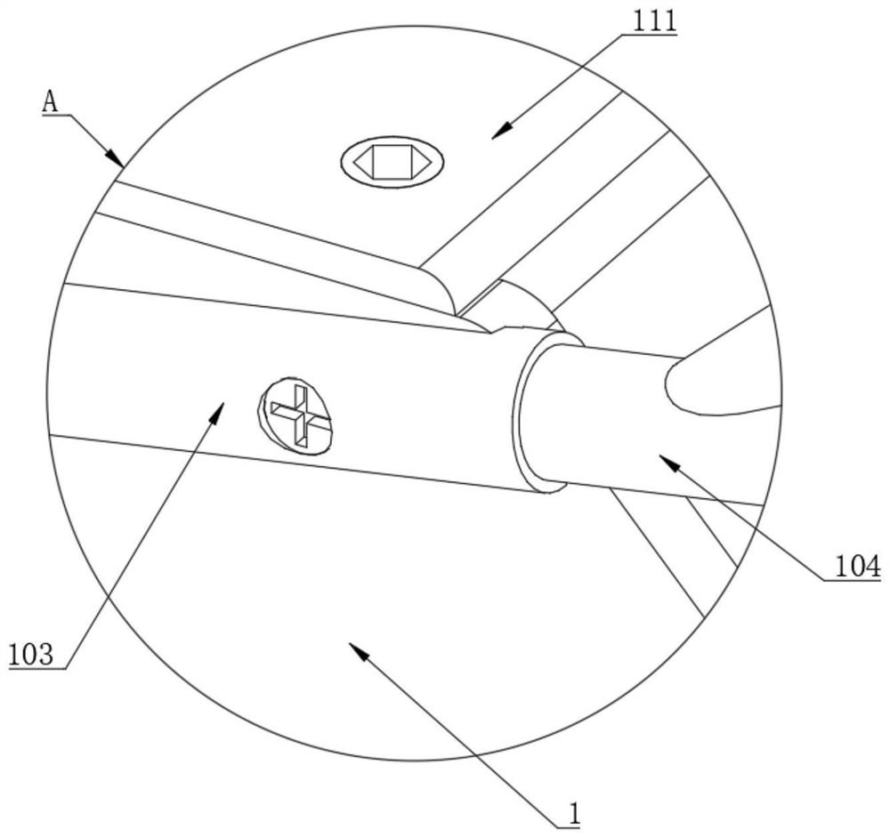 Steering structure for full-automatic cross-country skateboard and protection assembly of steering structure