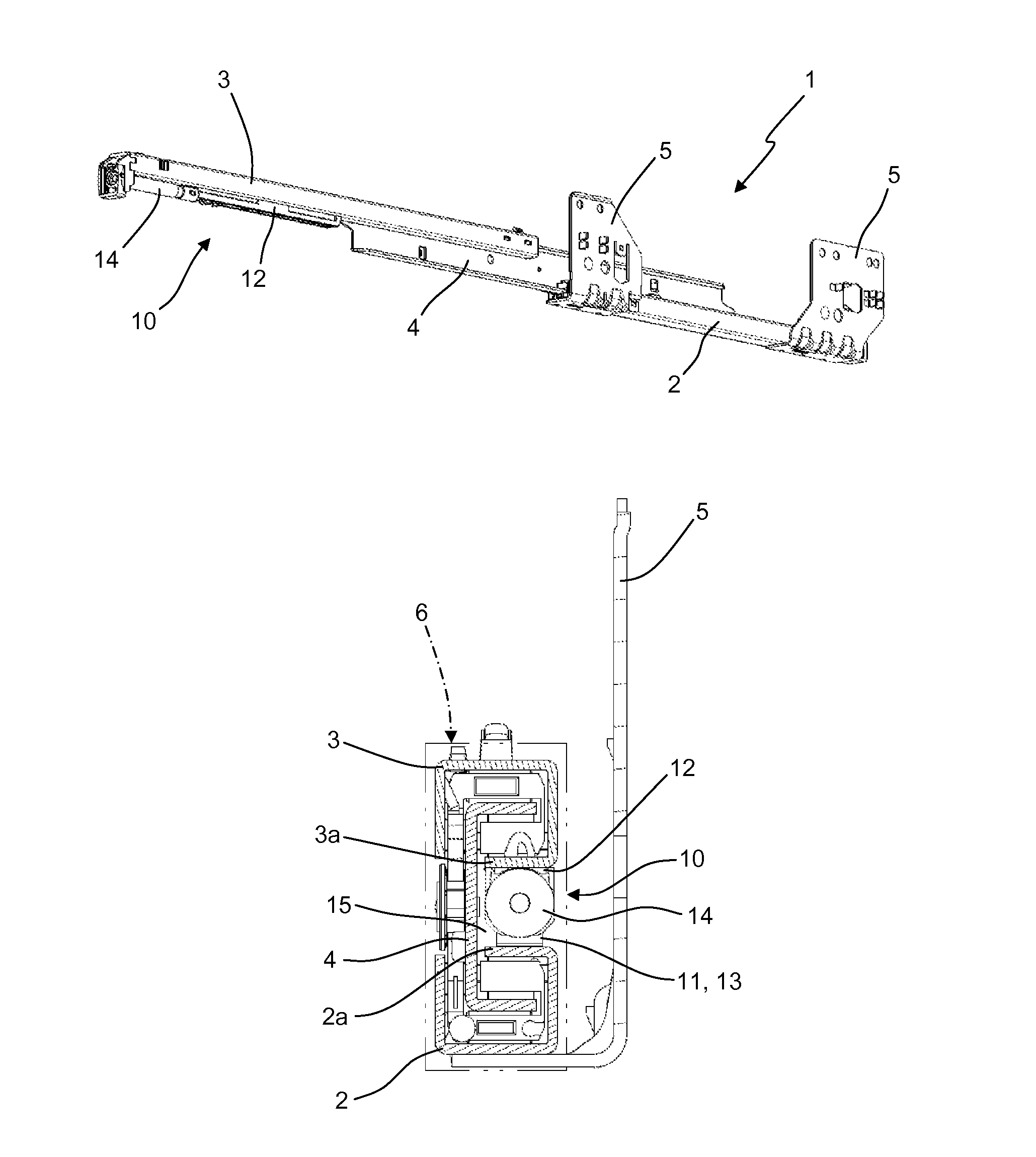 Pull-out guide for drawers