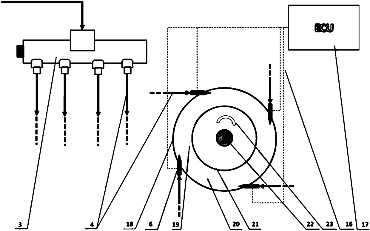 A kind of thermal insulation combustion auxiliary device for internal combustion engine