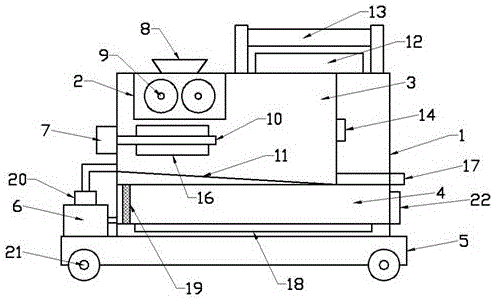 Agricultural straw treatment equipment