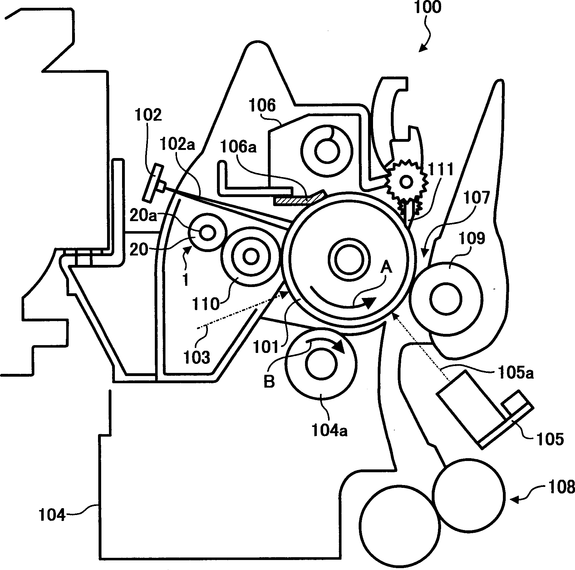 Cleaning device and image forming device