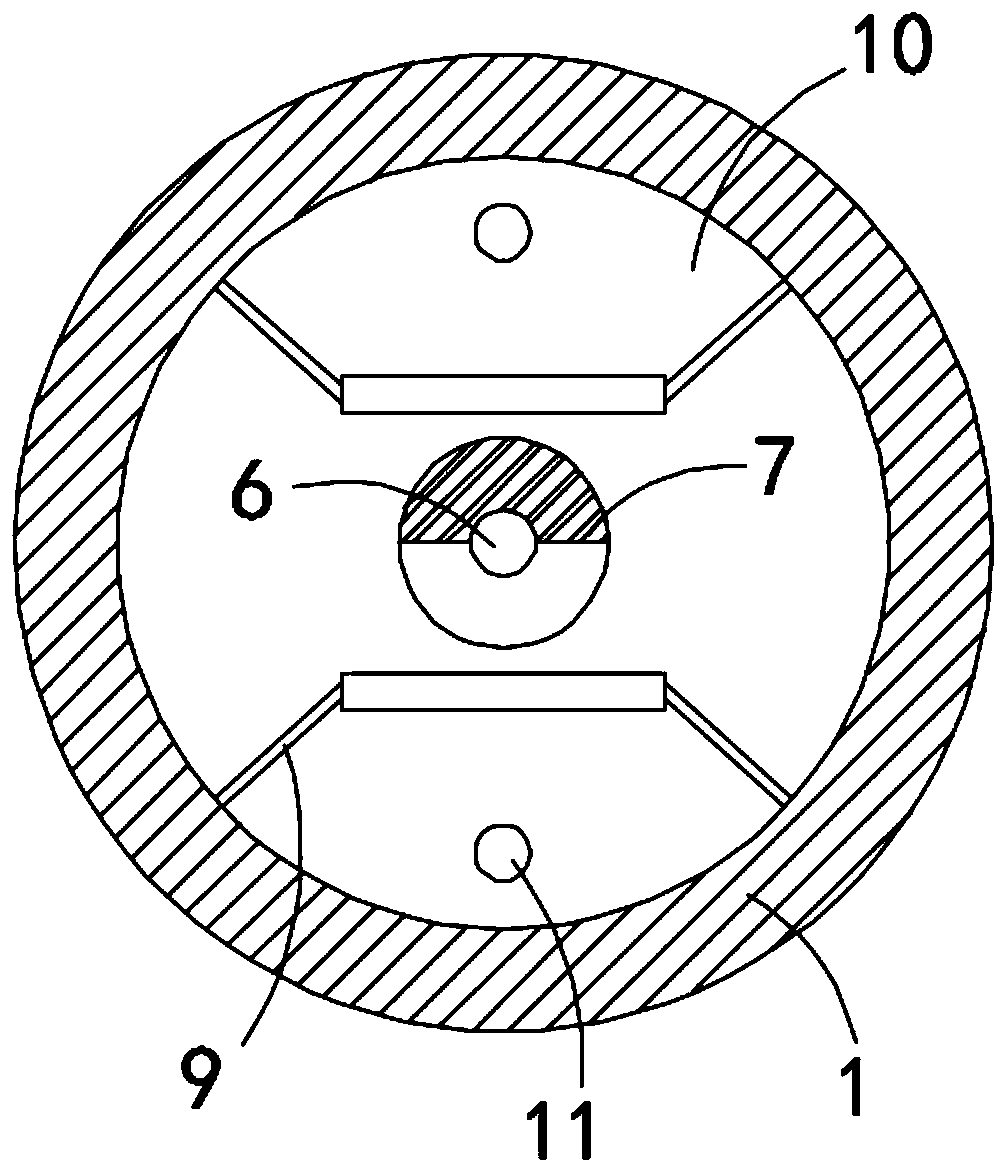 A heat-dissipating magnetic rotary handle