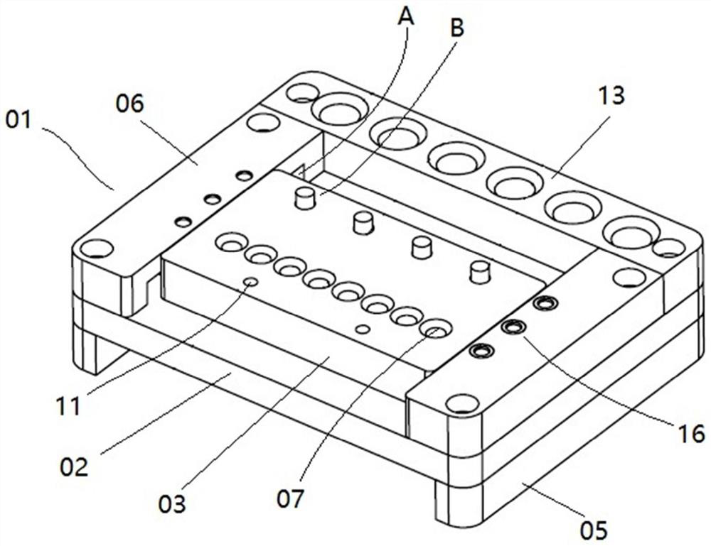 Integrated detection device and detection method for LAMP or RT-LAMP