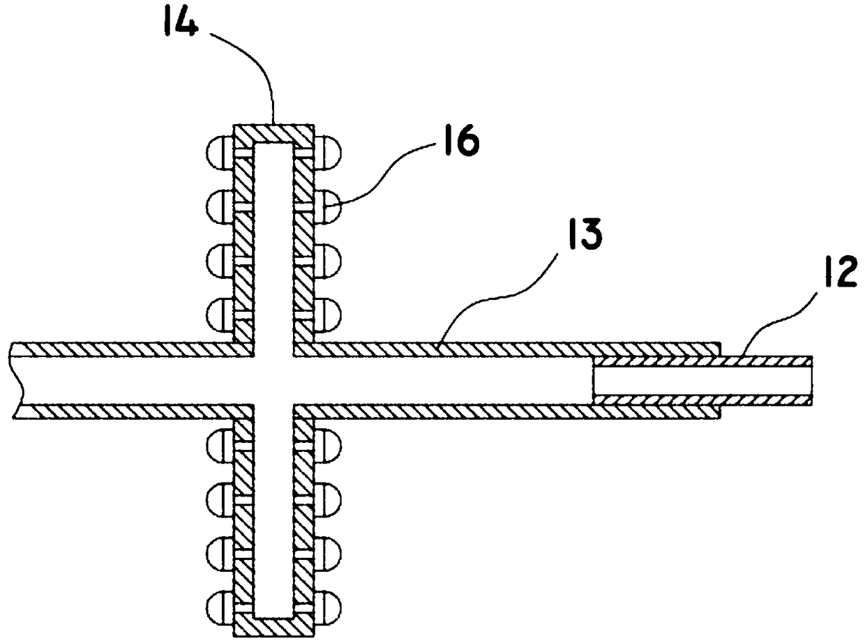 Efficient aeration device for water pollution control