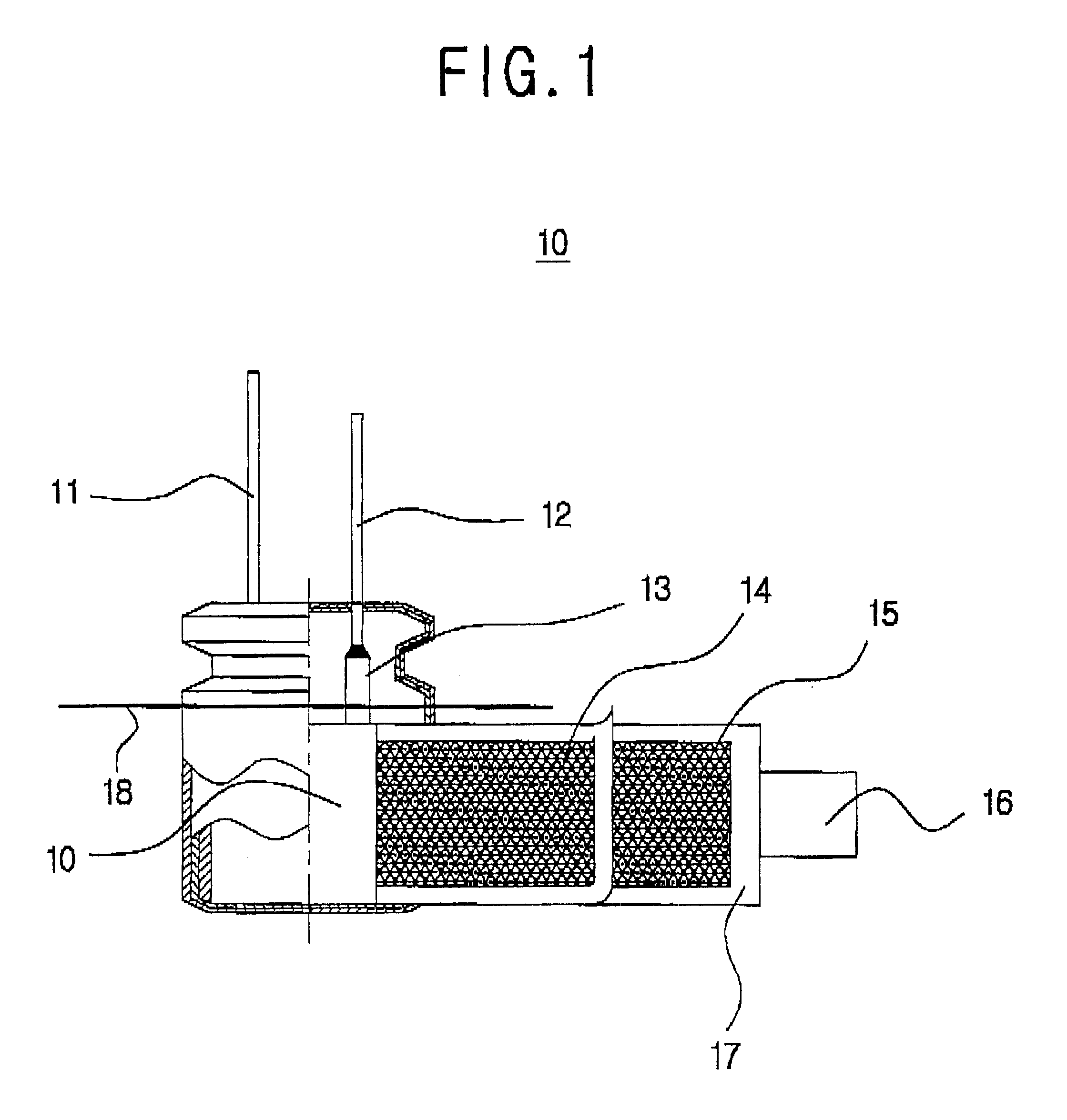 Method for manufacturing solid electrolytic capacitor using functional polymer electrolytic composition