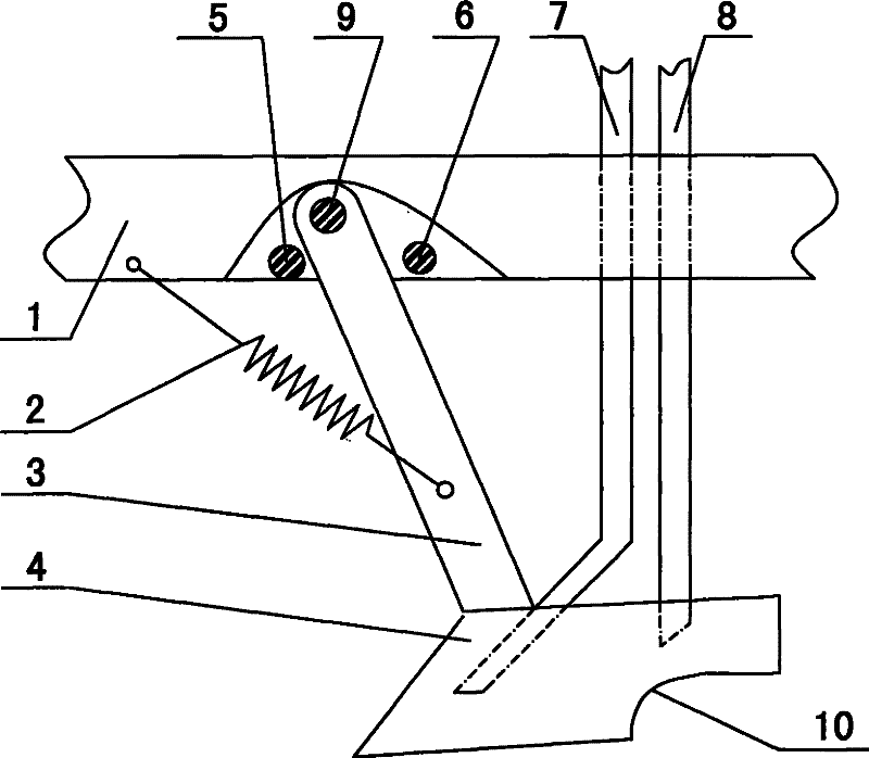 Ditching machine for seeder