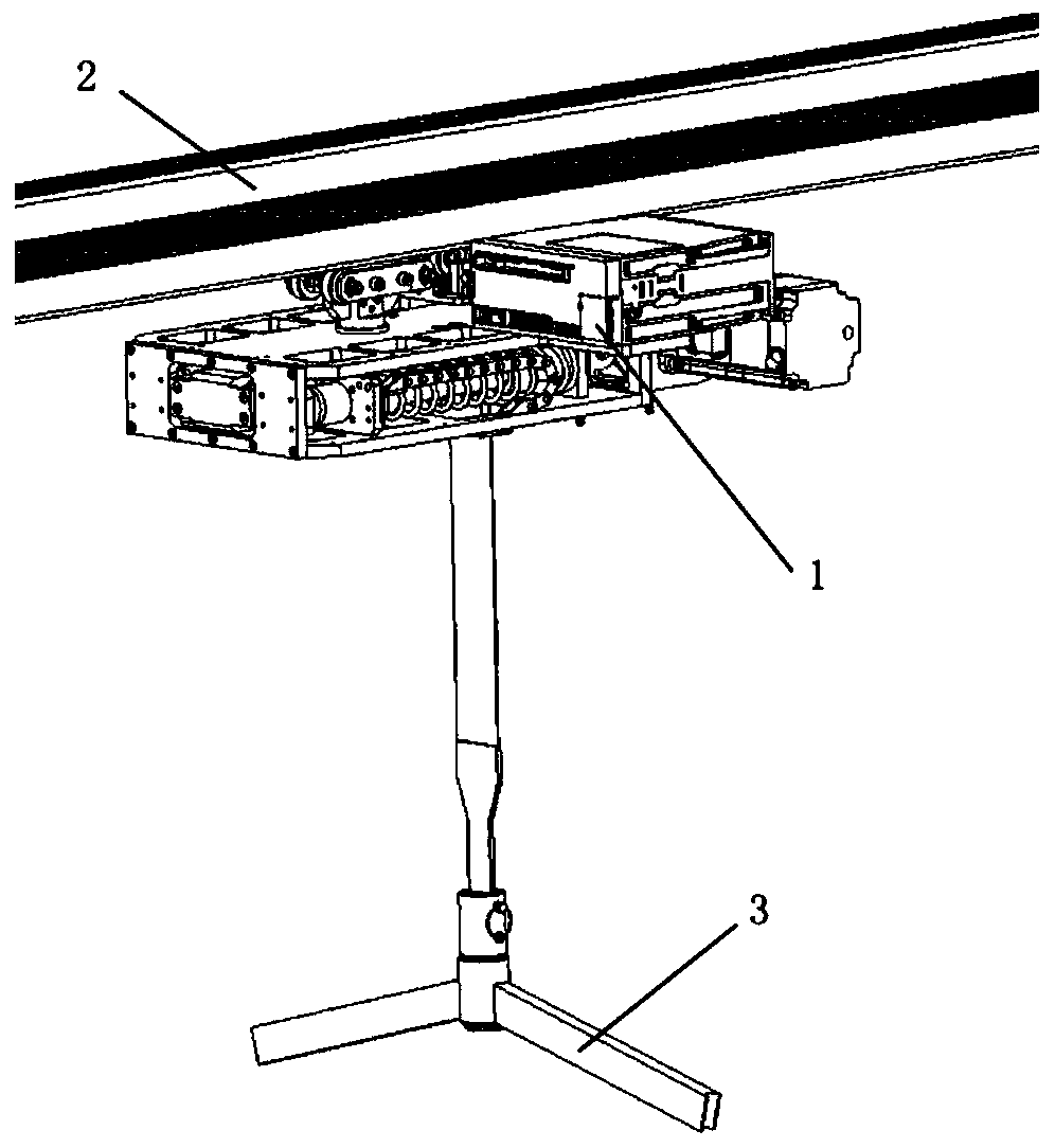 Walking training instrument for dynamic weight reduction