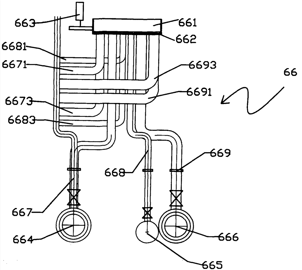 Dry quenched waste gas generating and coke modifying device