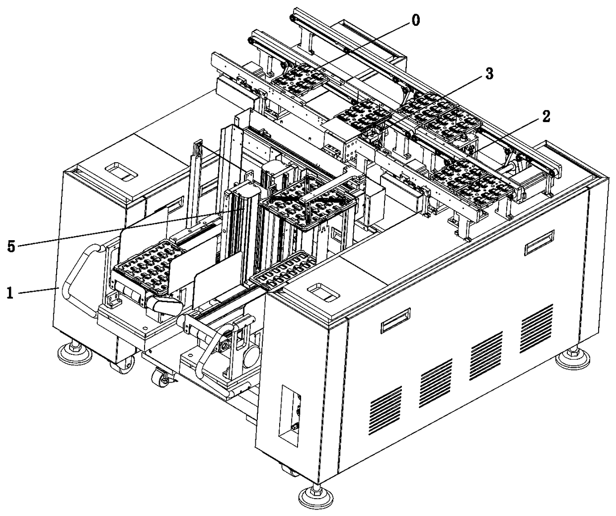 Automatic precise assembly machine