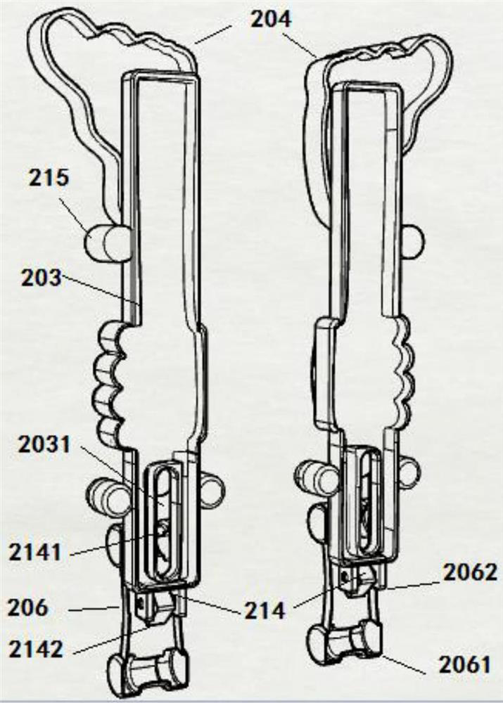 Electric lumbodorsal region massage device