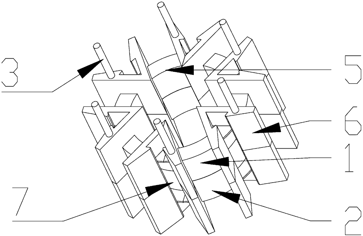 Novel motor stator structure