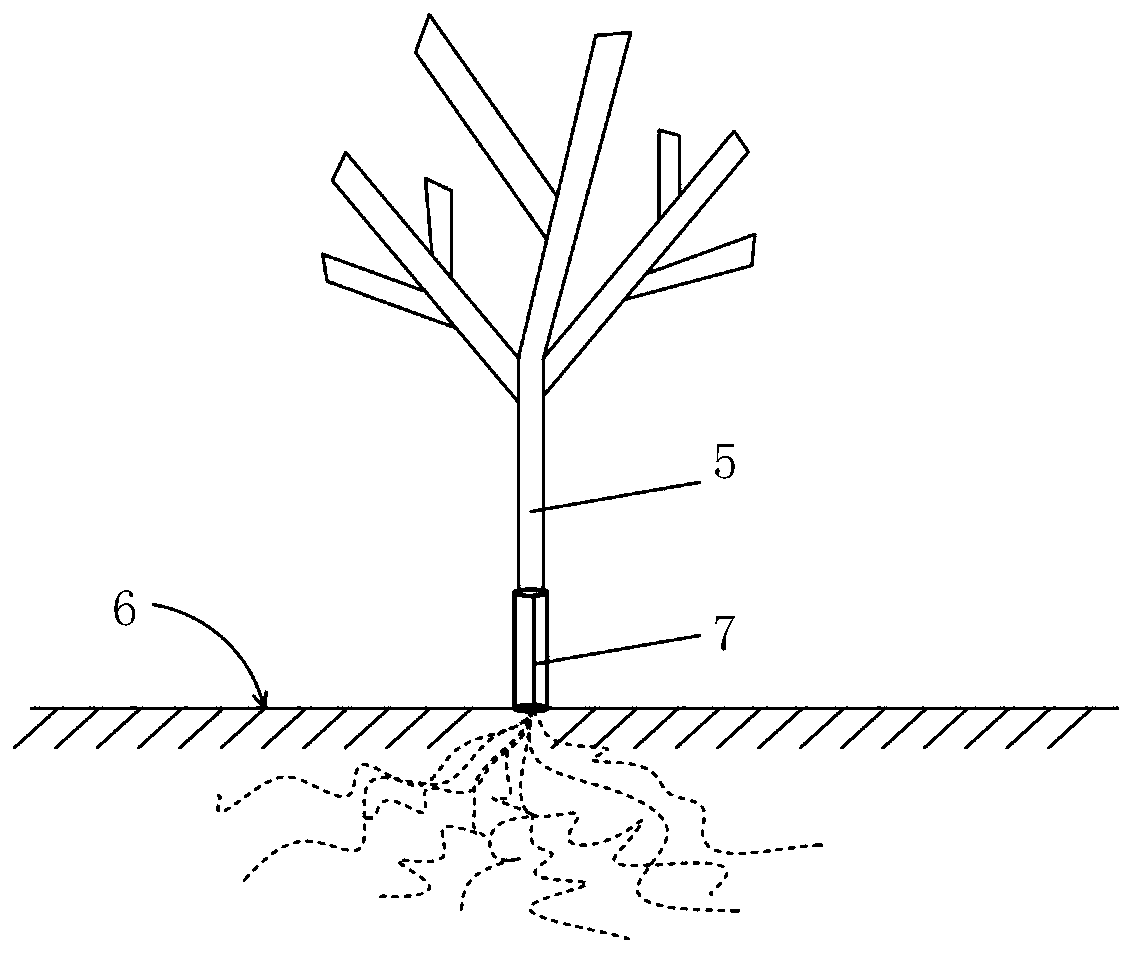 Preparation for preventing animals from gnawing trees, preparation method thereof, and protective sleeve for preventing animals from gnawing trees