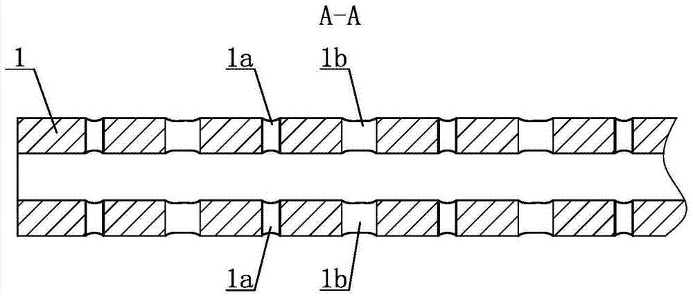 Hollow locking external fixation stent and bone fracture fixing device